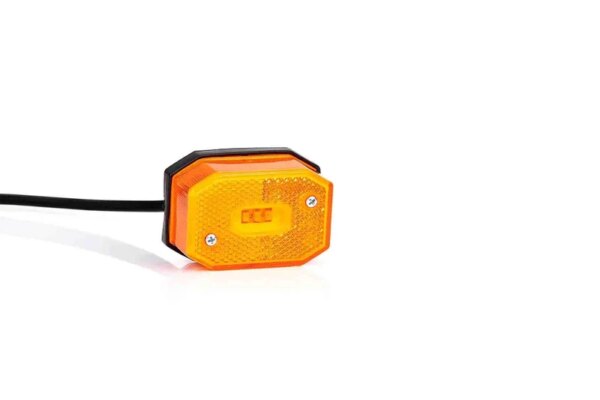 LED markeringslicht amber | 12-24v | 50cm. kabel | MV-2700A-FT-001 Z LED-MV-2700A