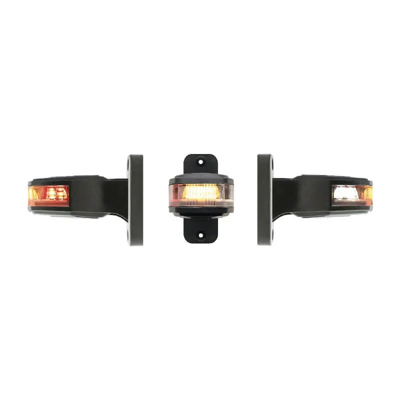Links | LED breedtelamp | 12-24v | 30cm. kabel | rood-wit-amber | 1009LE-1009LE-1009LE-2 Links | LED breedtelamp | 12-24v | 30cm. kabel | rood-wit-amber | 1009LE-1009LE-1009LE-2