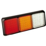 LED achterlicht met zwarte rand | 12-24v | 40cm. kabel | 80BRAWME-80BRAWME-80BRAWME