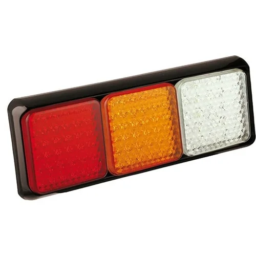 LED achterlicht met zwarte rand | 12-24v | 40cm. kabel | 80BRAWME-80BRAWME-80BRAWME LED achterlicht met zwarte rand | 12-24v | 40cm. kabel | 80BRAWME-80BRAWME-80BRAWME