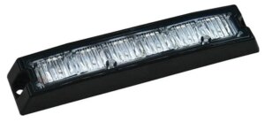 R65 Slimline LED flitser | 6 LED's | Amber | 10-30v | SLED6DVAR65-SLED6DVAR65-SLED6DVAR65