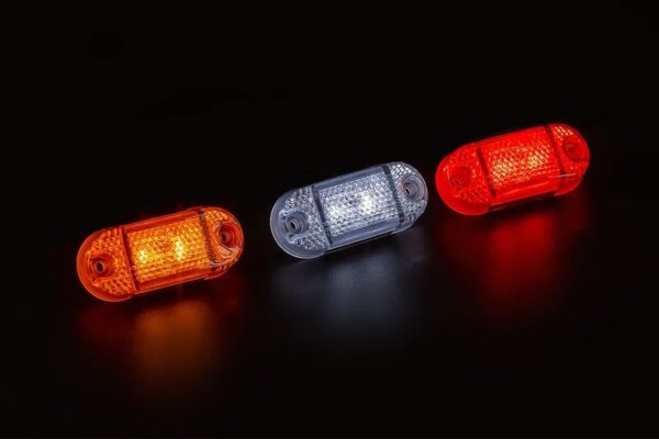 LED markeringslicht amber 12-24v 15cm kabel | MV-6200A-FT-062 Z LED-MV-6200A-3