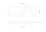 LED slimline achterlicht zonder kentekenverlichting | 12-24v | 40cm. kabel | EU390R-EU390R-EU390R-5