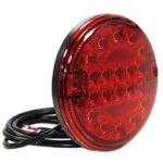 LED Slimline hamburger mistlicht | 12-24v | 150cm. kabel | VM-140--VM-140-2