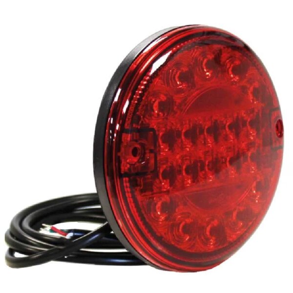 LED Slimline hamburger mistlicht | 12-24v | 150cm. kabel | VM-140--VM-140-2