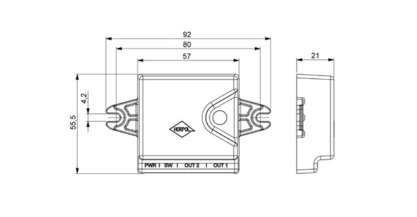 Synchroniseer unit met afstandsbediening | SAC-1000-SLO 2263-SAC-1000-3