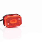 LED markeringslicht rood | 12-24v | 50cm. kabel | MV-2700R-FT-001 C LED-MV-2700R