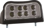 LED kentekenverlichting | 12-36v | met connector 0.75mm.2 | M10KV-210-FT-026 LED QS075-M10KV-210