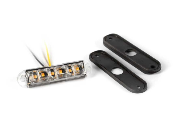 LED R65 Flitser 6-LED 12-24v 15cm kabel (4-patronen)-FT-205 LED-S10F6300A-2