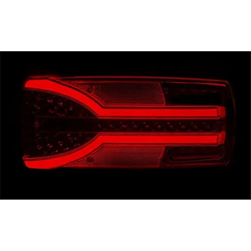 Rechts | LED achterlicht dynamisch knipperlicht | 12-24v | 150cm. kabel | V14C7-902-LZD 2301-V14C7-902-4 Rechts | LED achterlicht dynamisch knipperlicht | 12-24v | 150cm. kabel | V14C7-902-LZD 2301-V14C7-902-4