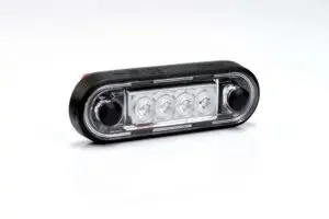 LED Markeringslicht inbouw blauw 12-24v 0