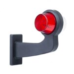 Links | LED pendellamp haakse steel | heldere lens | 12-24v | MB-1011RW-LD 2586-MB-1011RW