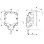 LED werklamp ADR | 1300 lumen | ECE-R23 | WR-3602ADR-FT-036 REV LED-WR-3602ADR-2