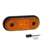 LED markeringslicht amber | 12-24v | 1