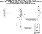 LED Zij-knipperlicht CAT5 12-24v 50cm kabel | MZK-3700A-LKD 2290-MZK-3700A-2