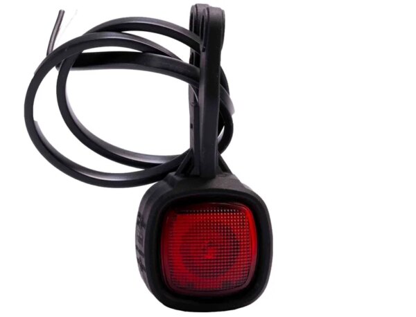 LED breedtelamp compact | 12-24v | IP69K | rood-wit | MB-2500RW-FT-141 LED-MB-2500RW-7