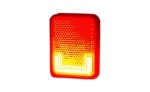 LED markeringslicht neon rood met beugel | 12-24v | 50cm. kabel | MV-3500R-LD 2744-MV-3500R-8