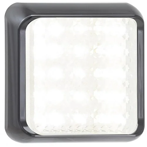 LED achteruitrijlamp met zwarte rand | 12-24v | 40cm. kabel | 100WME-100WME-100WME-2 LED achteruitrijlamp met zwarte rand | 12-24v | 40cm. kabel | 100WME-100WME-100WME-2