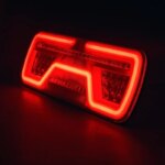 LED neon achterlicht links | 12-24v | 8-PIN met 4x SuperSeal | VC-2001B8SS--VC-2001B8SS-4