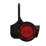 Links | LED breedtelamp met korte steel | 12-24v | 20cm. kabel | M10BV-801RWA-FT-140 W L LED-M10BV-801RWA-2