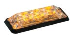 Ultra platte Slimline LED flitser | 3 LED's | Amber | 10-30v | S11F3003--S11F3003-3