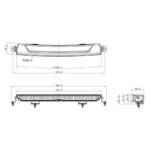 OZZ XB1 LED LED bar 20" | 7000 lumen (excl. positielicht) | 88202-88204-88202-5