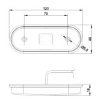 75mm². connector | MV-1410R-FT-020 C LED QS075-MV-1410R-2