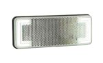 LED markeringslicht neon wit | 12-24v | 50cm. kabel | MV-3100W-LD 2483-MV-3100W