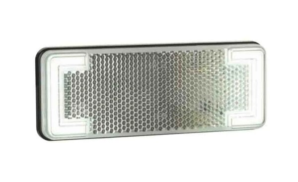 LED markeringslicht neon wit | 12-24v | 50cm. kabel | MV-3100W-LD 2483-MV-3100W