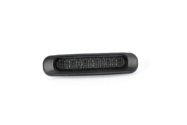 R65 LED flitser 6 LED's Dark Amber 10 - 30V | S10F6200DA-FT-200 LED DARK-S10F6200DA