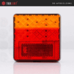 LED compact achterlicht zonder kentekenverlichting | 12v | 40cm. kabel | 100BARE-100BARE-100BARE-2