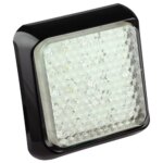 LED achteruitrijlamp met zwarte rand | 12-24v | 40cm. kabel | 100WME-100WME-100WME
