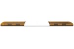LED flitsbalk amber | 12 serie | ECE-R65 amber | transparant wit midden | 1828mm | 12-30994-E-12-30994-E-12-30994-E-2