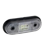 LED markeringslicht wit | 12-24v | 50cm. kabel | MV-1400W-FT-020 B LED-MV-1400W-4