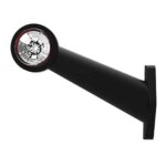 Rechts | LED breedtelamp | schuine steel | 12-36v | 20cm. kabel | M10BV-502RW-FT-009 E LED (NO SET ONLY RIGHT VERSION)-M10BV-502RW-2