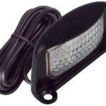 LED kentekenverlichting 12-24V 1m. kabel & 1P connector | 35BLME1P-35BLME1P-35BLME1P