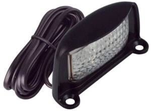 LED kentekenverlichting 12-24V 1m. kabel & 1P connector | 35BLME1P-35BLME1P-35BLME1P