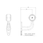 5mm². connector | M10BV-422RW-FT-009 D LED QS150 (NO SET ONLY RIGHT VERSION)-M10BV-422RW-4