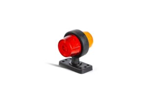 LED breedtelamp rood-amber 12-24v 45cm kabel-FT-147 A C/Z LED-MB-2010RA