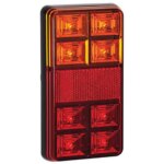 LED compact achterlicht zonder kentekenverlichting | 12v | 40cm. kabel | 151BAR-151BAR-151BAR