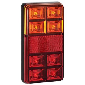 LED compact achterlicht zonder kentekenverlichting | 12v | 40cm. kabel | 151BAR-151BAR-151BAR