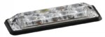 LED flitser 4 LED's | R10 | slimline | wit 10-30v | SLED4DVW-SLED4DVW-SLED4DVW