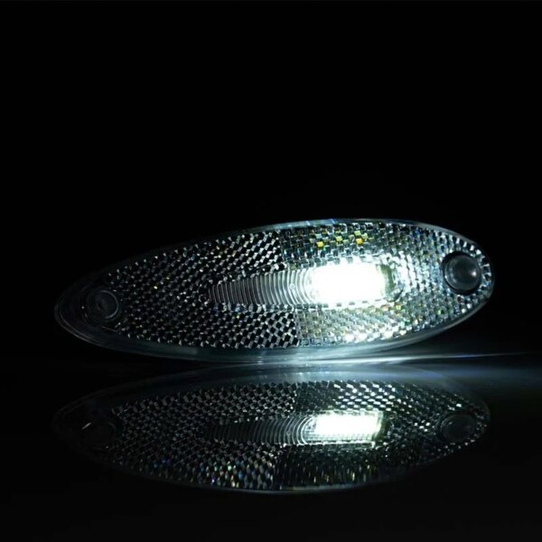 LED markeringslicht wit | 12-36v | 50cm. kabel | MV-1900W-FT-076 B LED-MV-1900W-2