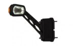 LED breedtelamp rechts met alarm rood-wit-amber 12-24v | MBA-2762RWA-LDCC 2714-MBA-2762RWA-2