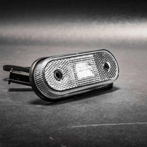 LED markeringslicht wit | 12-24v | 50cm. kabel | MV-1400W-FT-020 B LED-MV-1400W-3 LED markeringslicht wit | 12-24v | 50cm. kabel | MV-1400W-FT-020 B LED-MV-1400W-3