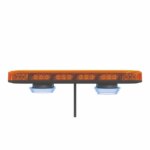 Compacte R65 Amber lens minibar 12-24V magneet montage | MLB380R65AAM-MM-MLB380R65AAM-MM-MLB380R65AAM-MM-2