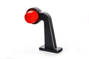 LED breedtelamp rechts rood-wit 12-24v 30cm kabel-FT-147 F P B/C LED-MB-2012RW
