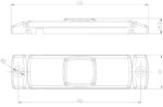 LED markeringslicht rood | 12-24v | 1