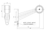 75mm². connector | M10BV-511RW-FT-009 E LED QS075 (NO SET ONLY LEFT VERSION)-M10BV-511RW-2