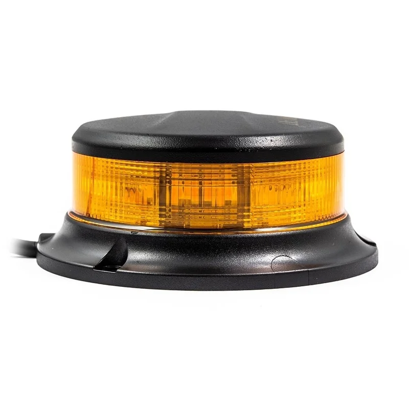 LED Rundumleuchte amber mit amber Linse | 12-24v | 3-Schraube | R65 | S07ZL601AA--S07ZL601AA